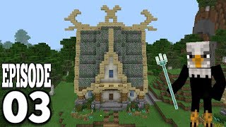 Wings Plays Minecraft: Pocket Edition - Episode 3 - Storage House & Tridents