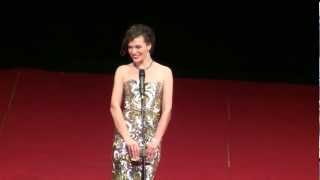 Resident Evil: Retribution Moscow Premiere Милла Йовович в Москве