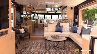 2019 Horizon V68 Luxury Yacht - Deck and Interior Walkaround - 2018 Fort Lauderdale Boat Show