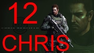 Resident Evil 6 walkthrough - part 12 HD Chris walkthrough gameplay RE6 Full Game walkthrough