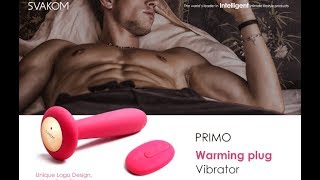 Массажер простаты с подогревом Primo от американского бренда SVAKOM.