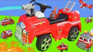Patrulla canina juguetes  Bombero Marshall, Chase, Ryder, Skye & Rubble - Paw Patrol toys