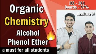 Alcohol Phenol and Ether | Class 12 Organic Chemistry for Board Exam