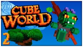 Cube World 2.0 - #2 - IT'S DUNGEON TIME! (4-Player Beta Gameplay)