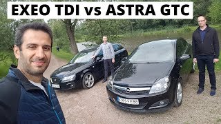 Pojedynek - Exeo TDI kontra Astra GTC
