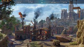Middle Earth  Shadow of War - Benchmark   GTX 1080 Ti / i7-8700K / 1440P