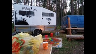 Домик для Рыбалки в прицеп своими руками. Жилой модуль. Часть №-9