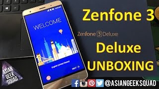 Unboxing the ASUS Zenfone 3 Deluxe - 5.7" Version