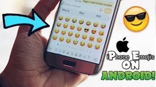 How to Get iPhone Emojis on your ANDROID Phone! [iOS 10] [NO ROOT]
