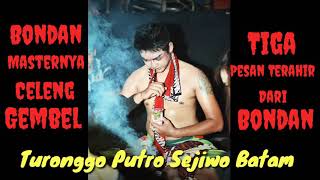 Solah Bondan77 Sang Maestro Celeng Gembel Dan Tiga Pesan Terahir Buat Pecinta Seni Jaranan Batam..
