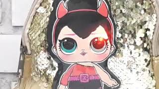 НОВИНКА Детский рюкзак для девочки LOL FlАSHING EYES мигающие глазки ЛОЛ