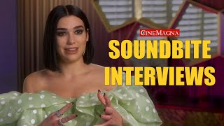Alita: Battle Angel Movie Interview With Actor Dua Lipa (2019)