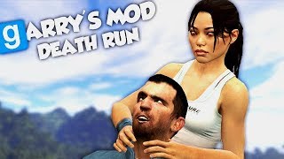 MA COPINE ME TORTURE ! (GMOD Deathrun Fun)