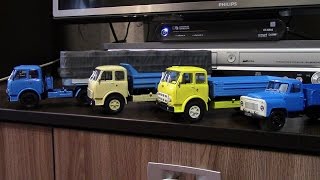 Коллекция масштабных моделей грузовиков