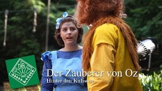 Hinter den Kulissen Premiere Der Zauberer von Oz