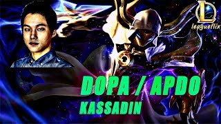 Dopa Apdo Kassadin vs Vladimir Season 8 League of Legends Pro Gameplay Patch 8.1