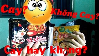 Ăn thử Mì Cay SAMYANG gà và phô mai. Tưởng KHÔNG CAY, ai ngờ CAY KHÔNG TƯỞNG