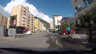 Albania - Drive through the center of Lezhë | Daewoo Tico | GoPro