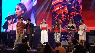 JOSHUA GARCIA AND JULIA BARRETTO AT LIVE CHINESE NEW YEAR 2020 STREET PARTY