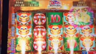 ★Lucky Honeycomb Slot machine (Konami)★☆NICE BONUS WIN! ☆$1.80 Bet (First Attempt )