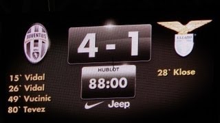 JUVENTUS-lazio 4-1