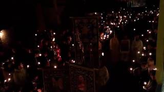 Дочек на Христовото воскресение во Св  Јован Бигорски 16 04 2017