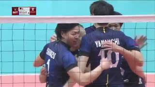 【DAZNダイジェスト】天皇杯準決勝・東レアローズ×パナソニックパンサーズ