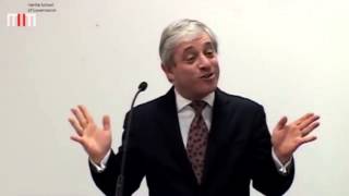 John Bercow does impressions of colleagues