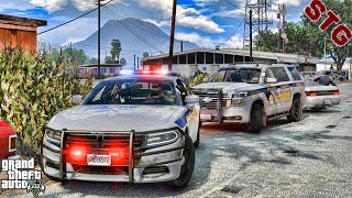 DODGE CHARGER| MONDAY SHERIFF PATROL!!!| #103 (GTA 5 REAL LIFE PC POLICE MOD)