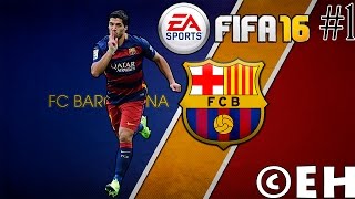 Карьера за Барселону [FIFA 16] - Суарес плеймейкер #1
