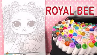 Poupées LOL OMG Royal Bee Coloring Coloriage Kit Activités
