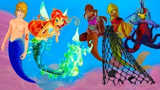 WINX CLUB love story fan animation cartoon Mermaid Zombie Apocalypse 3