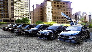 GTA V | BMW 5 SERIES EVOLUTION ✪ BMW G30, F10, E60, E39, E34, E28, E12 ✪