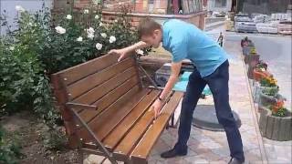 Скамейка трансформер торговой марки Проминь.