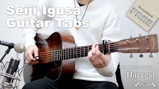 [Free Guitar TABs] Harvest | Fingerstyle Guitar