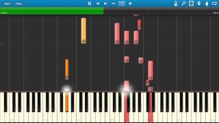 Casablanca - As Time Goes By - Piano Tutorial - Synthesia Cover