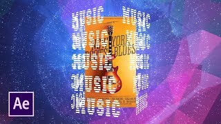 Супер 3D АНИМАЦИЯ текста в AFTER EFFECTS + Шаблон