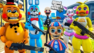ГТА 5 МОДЫ АНИМАТРОНИКИ ОХОТЯТСЯ НА МАНЬЯКА В GTA 5! ОБЗОР МОДА В GTA 5 ИГРЫ ГТА МИР ВИДЕО GTA 5