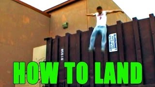 PARKOUR ACADEMY (HOW TO LAND)