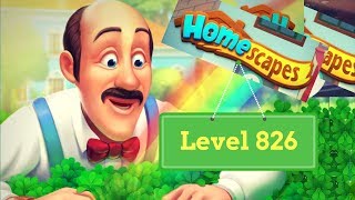 Homescapes Level 826 - How to complete Level 826 on Homescapes