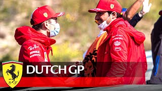 Charles and Carlos message for the Tifosi after Dutch GP