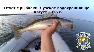 Отчет с рыбалки. Яузское водохранилище. Август 2016.