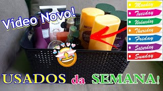 #usadosdasemana #avon #boticario #priscilarien ? Usados da Semana
