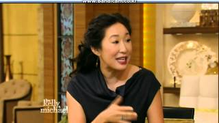 sandra oh on kelly and micheal 1  131010