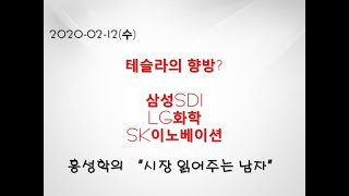 2020 02 12 삼성SDI, LG화학,SK이노베이션 대응 방법