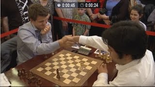 ♚ GM Magnus Carlsen vs GM Hikaru Nakamura ★ Chess Blitz Tal Memorial ★