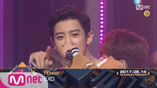 Top in 2nd of September, ‘EXO’ with 'Power', Encore Stage! (in Full) M COUNTDOWN 170914 EP.541