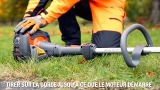 Comment démarrer votre coupe-bordure Husqvarna ?