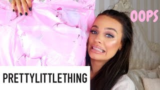 BIG ASS PRETTYLITTLETHING HAUL + £100 GIVEAWAY| Madison Sarah