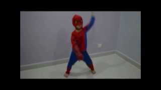 Gangnam Nunchaku Style with Peteformation, kids, Spiderman? and MJ?....TRex too